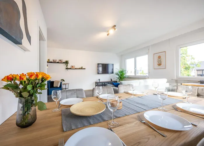 Rhein-view-oase Fuer Grosse Gruppen - Parkplaetze 아파트