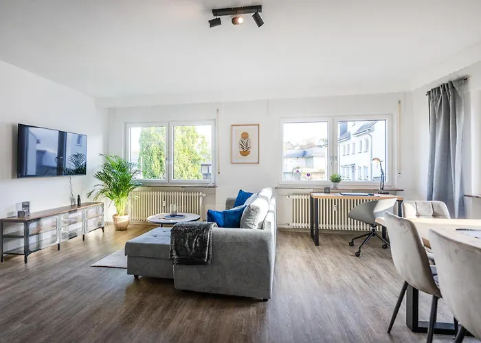 아파트 Rhein-view-oase Fuer Grosse Gruppen - Parkplaetze