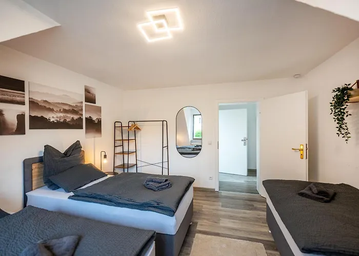 아파트 Rhein-view-oase Fuer Grosse Gruppen - Parkplaetze